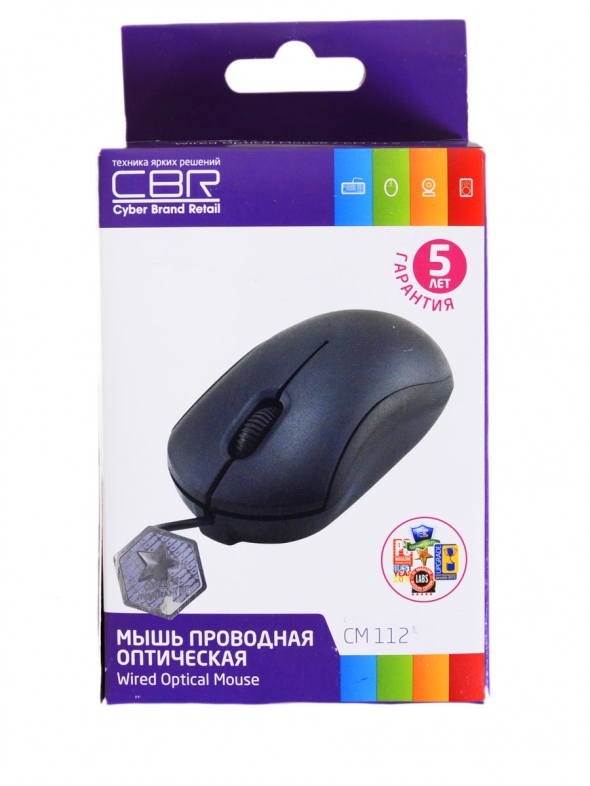 проводная мышь CBR CM-112
