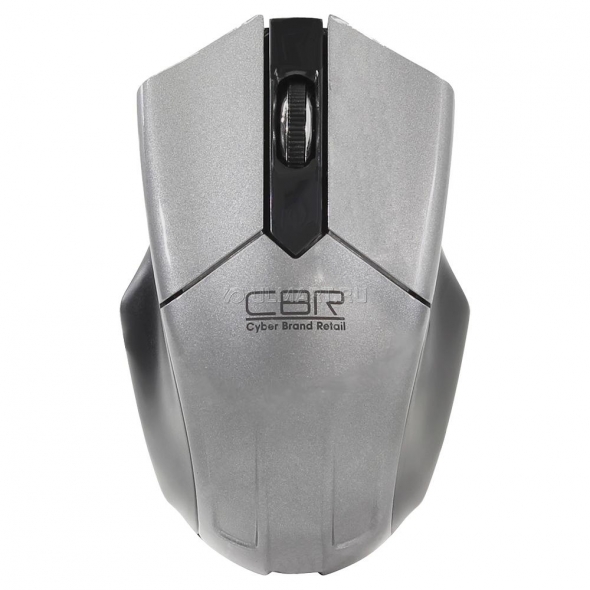 Мышь беспроводная CBR CM-677, серая.