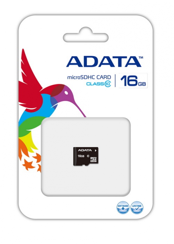 Micro sd карта 16 gb A-Data class 10 без адаптера