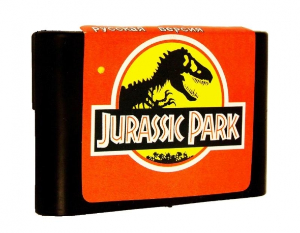 картридж (кассета) на SEGA (сега) Jurassk park