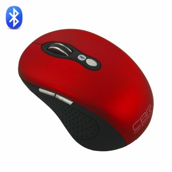 Мышь беспроводная CBR CM-530, красная, Bluetooth.