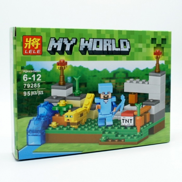 конструктор Lele (LEGO)  Minecraft (майн крафт)