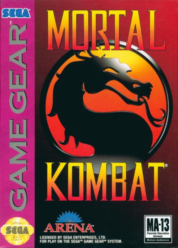 картридж (касcета) на SEGA (сега) Mortal Kombat