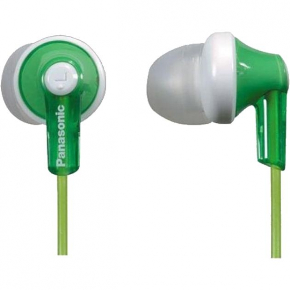Наушники PANASONIC RP-HJE118GUG, зелёные