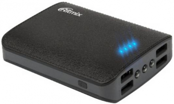Резервная батарея ЗУ RITMIX RPB-10404L, черный, 10400 мАч