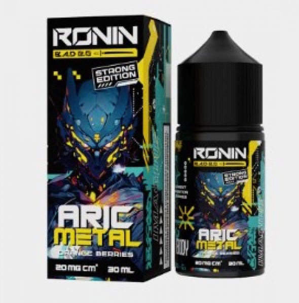 жидкость для электронных сигарет RONIN BAD 2.0 (ронин) Aric Metal - апельсин, ягоды 30ml 20 mg salt