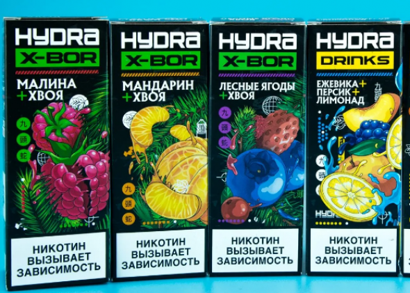 жидкость для электронных сигарет HYDRA DRINKS Salt 30 ml 20mg