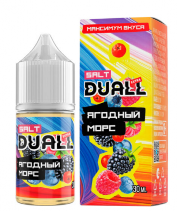 жидкость для электронных сигарет Duall 30 ml hard ягодный морс