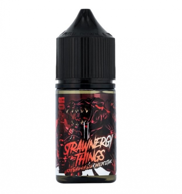 жидкость для электронных сигарет Monster Vapor ( монстервапор ) STRAWNERGY THINGS (Клубничный энергетик) 30 мл 20 мг Ultra