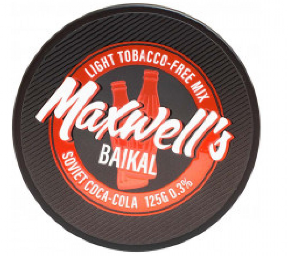 Кальянный Maxwells 125 гр Light Baikal Советская кока-кола 0,3%
