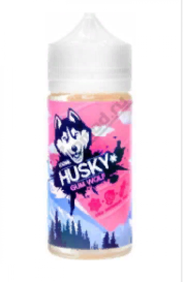 Жидкость для электронных сигарет  HUSKY - Gum Wolf 100мл 3мг