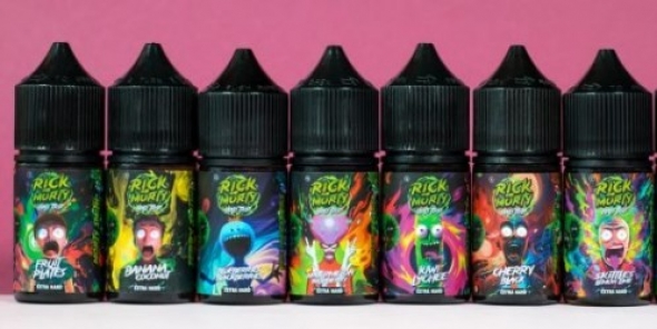 жидкость для электронных сигарет RICK and MORTY BAD TRIP – CHERRY BLACK  30ml 20 extra