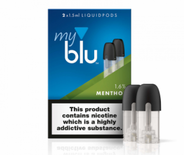 BLU: СМЕННЫЙ КАРТРИДЖ MENTHOL 2X1,5 МЛ