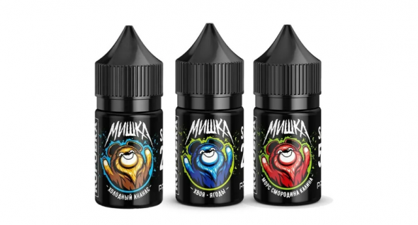 жидкость для электронных сигарет  Мишка Salt 30ml 20mg strong