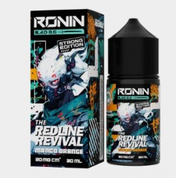 жидкость для электронных сигарет RONIN BAD 2.0 (ронин) The Redline Revial - манго, апельсин 30ml 20 mg salt