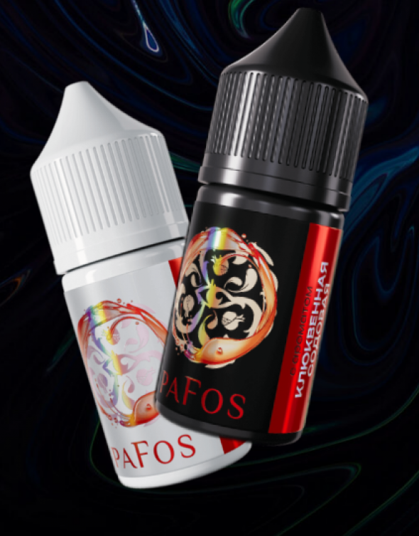 жидкость для электронных сигарет PAFOS Salt 2% 30 ml - Клюква Содовая
