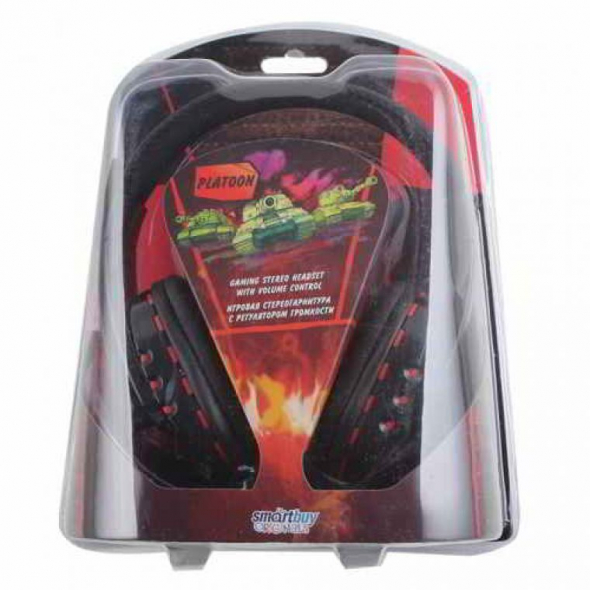 Наушники SmartBuy SBH-8400 Platoon. Полноразмерная, игровая