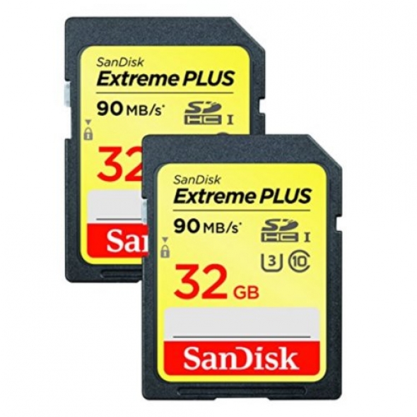 карта памяти SDHC 32 gb SanDisk class 10 Extreme UHS-I U3