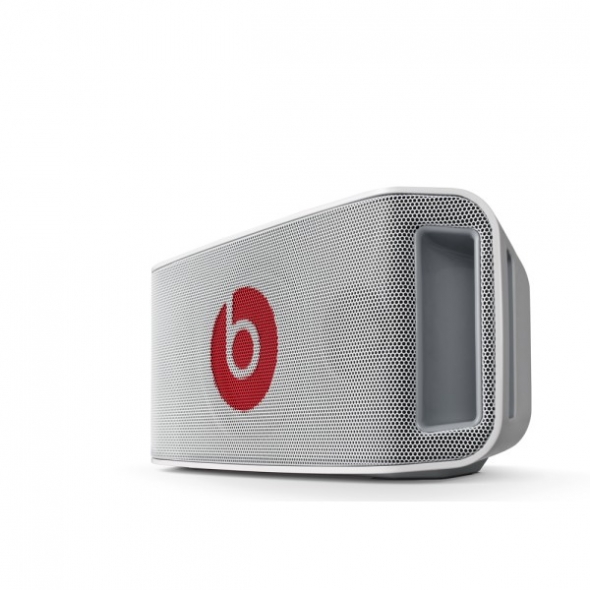 беспроводная , портативная beatbox portable MP3 колонка (блютус) белая