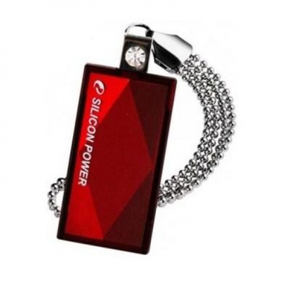 Флеш-накопитель USB  32GB  Silicon Power  Touch 810 красная