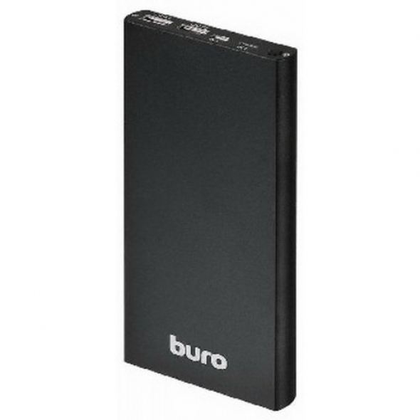 зарядное устройство Buro RA12000-AL-BK , 12000 mAh , 2.1 а + 1 а , черный , 2 USB