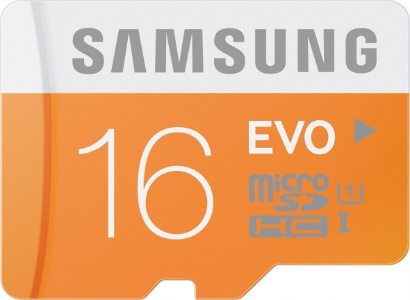 MicroSD 16GB Samsung EVO class 10  без адаптера