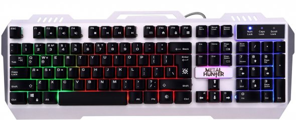 Клавиатура DEFENDER Metal Hunter GK-140L RGB