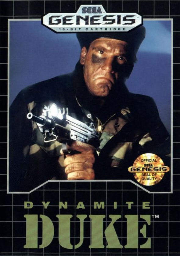 картридж (кассета) на SEGA (сега) Dynamite duke (динамит дюк)