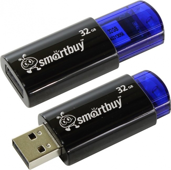 Флеш-накопитель USB  32 gb Smart Buy Click