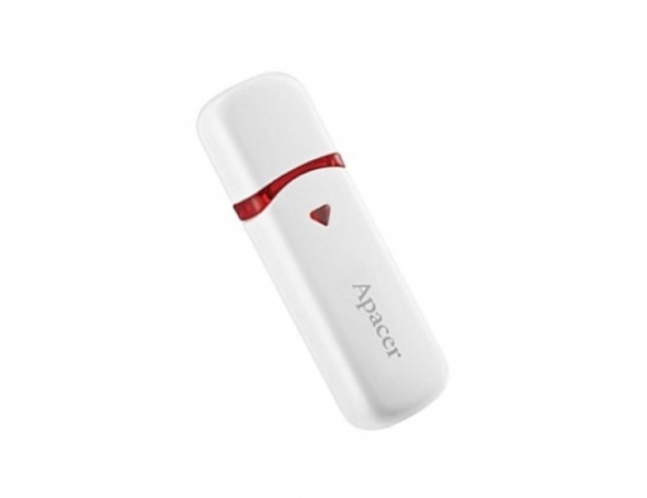 Флеш-накопитель USB  8GB  Apacer  AH333  белый