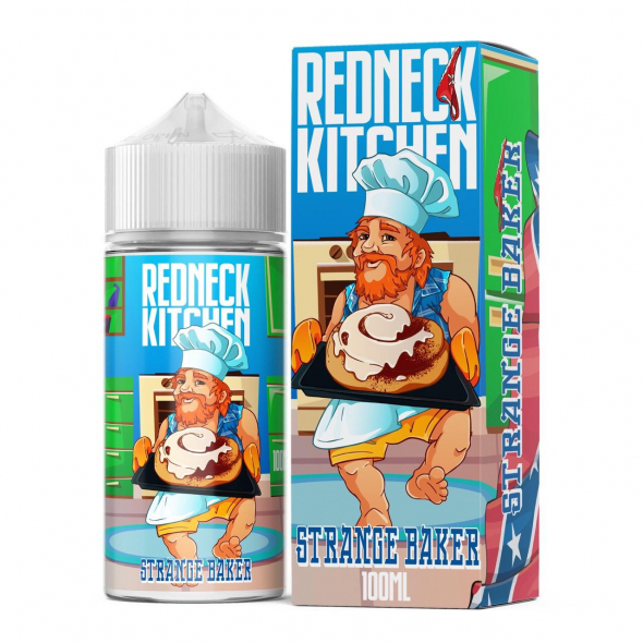 жидкость для электронных сигарет RedNeck kithen  100 мл Strange baker 3 mg