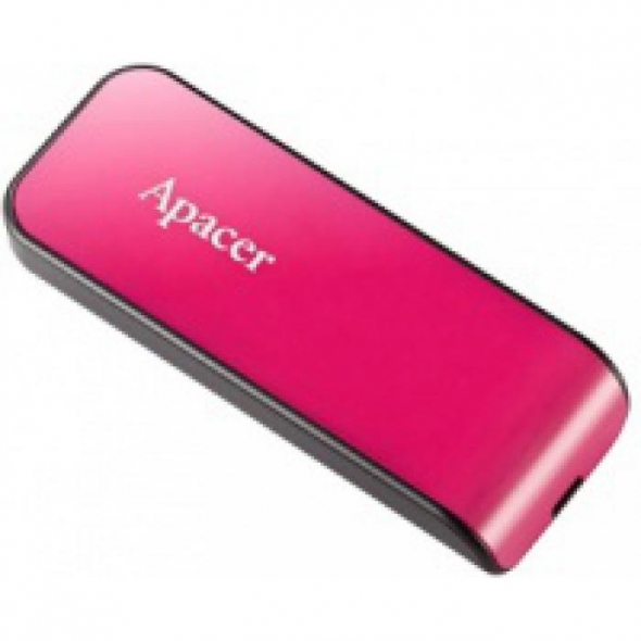 Флеш-накопитель USB  8GB  Apacer  AH334  розовый