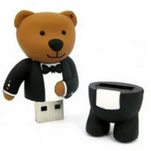 Флеш-накопитель USB  8GB  ANYline  BEAR  (пэт блистер)