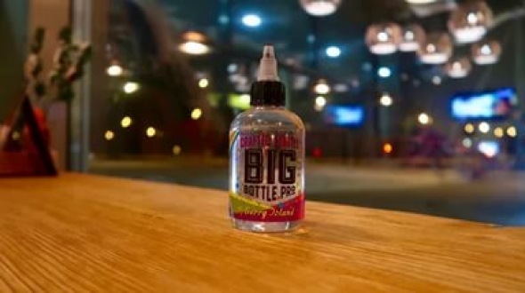 Жидкость для Электронных сигарет " Big bottle pro"  Berry Island  емкость 120 мл, никотин 0 мг
