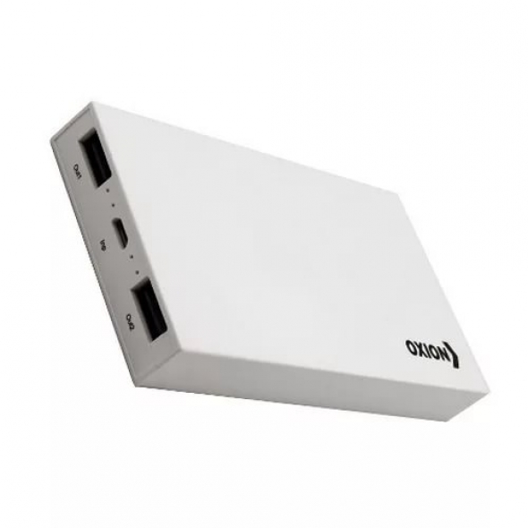 ЗУ Oxion XN-406, белый, 8000 Li-pol, 2USB, 1A/2A