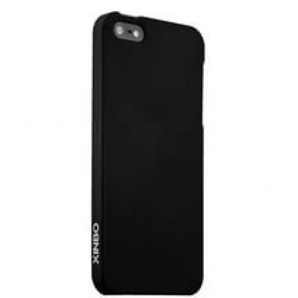 чехол накладка пластиковая XINBO iPhone SE / 5s / 5c / 5 черная LM