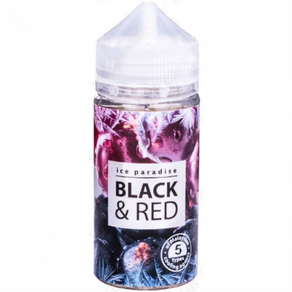 Ice paradise 100ml BLACK & RED (+никотин 3мг)