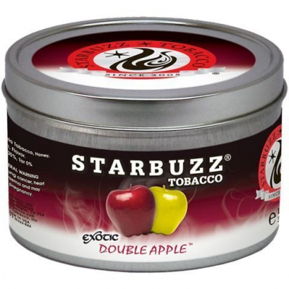 табак для кальяна Starbuzz Double Apple / Двойное яблоко (250 грамм)