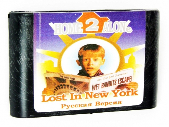 картридж (кассета) на SEGA (сега) Home Alone 2  (Один дома 2)
