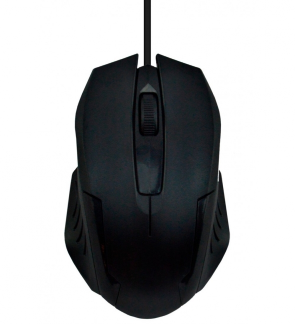 Мышь проводная  OXION OMS015BK, черная