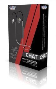 беспроводная гарнитура  SMARTBUY SBH-310 CHAT, белый/серый, Bluetooth