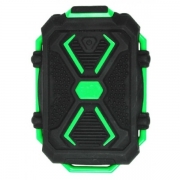 резервная батарея ЗУ Ritmix RPB-10407LST 10400 mAh  черный/зеленый