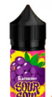 Жидкость Sour Soul Salt Blackberry 30 мл 44/55mg
