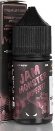 жидкость для электронных сигарет(оригинал США)  Jam Monster - Raspberry (Теплый тост с маслом и малиновым джемом) 30 мл / 48 мг (USA)