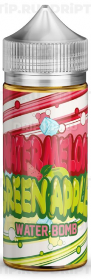 жидкость для электронных сигарет Indo Juice Ice 100 мл Water Bomb - Арбуз яблоко холодок
