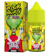 жидкость для электронных сигарет  Rick and Morty Salt Zombie Виноград Чёрная Смородина 30мл 20 Medium