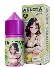 жидкость для электронных сигарет ANNIMA LOVE (аннима лав) 20мг EXTRA HARD  крепости (ДЫНЯ ЧЕРНИКА )