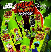 жидкость для электронных сигарет salt Rick and Morty BAD ACID 30 мл Cherry Cranberry - Вишня клюква кислинка  hard