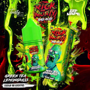 жидкость для электронных сигарет salt Rick and Morty BAD ACID 30 мл Green Tea Lemongrass - Чай лемонграсс кислинка  hard