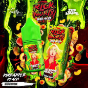 жидкость для электронных сигарет salt Rick and Morty BAD ACID 30 мл Pineapple Peach - Ананас персик кислинка  hard